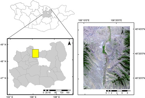 Figure 1. Location of study area.