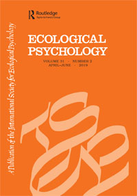 Cover image for Ecological Psychology, Volume 31, Issue 2, 2019