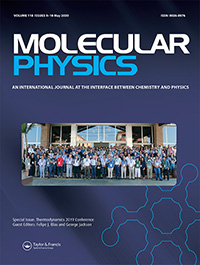 Cover image for Molecular Physics, Volume 118, Issue 9-10, 2020