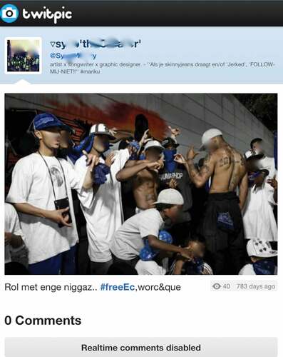 Image 1. Rollin 200 Crips circa 2010. Twitter account Fernando (August 12, 2013 (12:27))