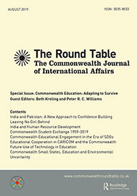 Cover image for The Round Table, Volume 108, Issue 4, 2019