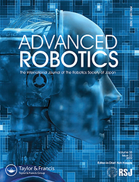 Cover image for Advanced Robotics, Volume 33, Issue 22, 2019