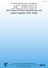 Cover image for SICE Journal of Control, Measurement, and System Integration, Volume 17, Issue 1, 2024