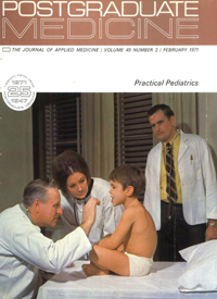 Cover image for Postgraduate Medicine, Volume 49, Issue 2, 1971