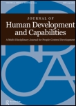 Cover image for Journal of Human Development and Capabilities, Volume 14, Issue 4, 2013