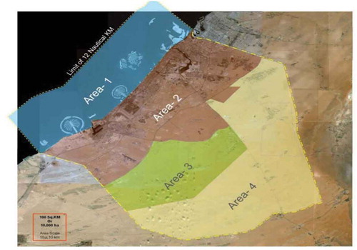 Figure 2. Dubai 2020 urban master plan
