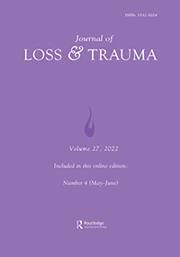 Cover image for Journal of Loss and Trauma, Volume 27, Issue 4, 2022