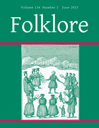 Cover image for Folklore, Volume 134, Issue 2, 2023