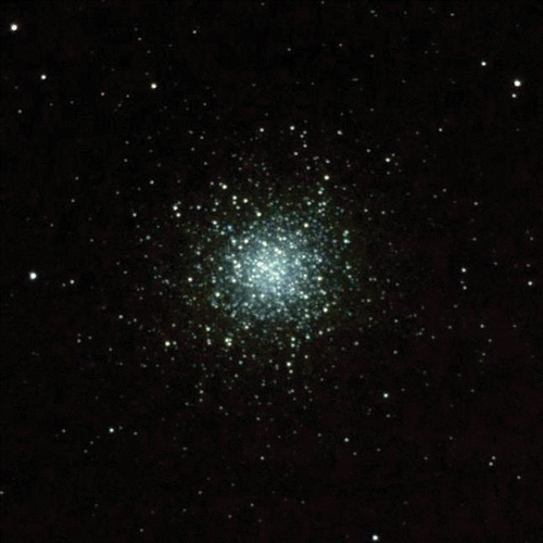 Figure 3 M13– a globular cluster clearly visible in Mai.