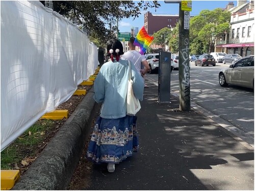 Figure 1. A queer Chinese woman migrant in Hanfu.