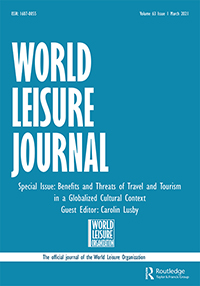 Cover image for World Leisure Journal, Volume 63, Issue 1, 2021
