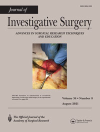 Cover image for Journal of Investigative Surgery, Volume 34, Issue 8, 2021