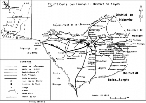 Fig. 1 Localisation de la zone d’étude. Fig. 1. Localization of study zone.