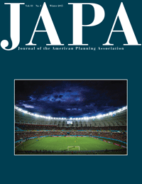 Cover image for Journal of the American Planning Association, Volume 81, Issue 1, 2015
