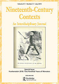 Cover image for Nineteenth-Century Contexts, Volume 41, Issue 3, 2019