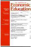 Cover image for The Journal of Economic Education, Volume 16, Issue 1, 1985