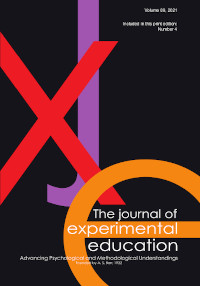 Cover image for The Journal of Experimental Education, Volume 89, Issue 4, 2021