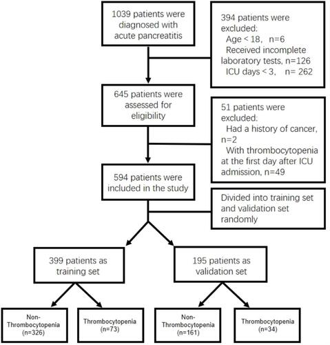 Figure 1 Flowchart of the study.