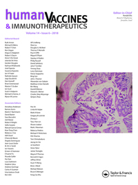 Cover image for Human Vaccines & Immunotherapeutics, Volume 14, Issue 6, 2018