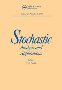 Cover image for Stochastic Analysis and Applications, Volume 40, Issue 3, 2022
