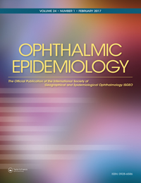 Cover image for Ophthalmic Epidemiology, Volume 24, Issue 1, 2017