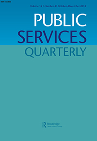 Cover image for Public Services Quarterly, Volume 14, Issue 4, 2018