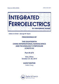 Cover image for Integrated Ferroelectrics, Volume 208, Issue 1, 2020