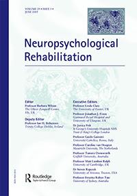 Cover image for Neuropsychological Rehabilitation, Volume 29, Issue 5, 2019