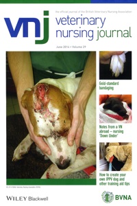 Cover image for Veterinary Nursing Journal, Volume 29, Issue 6, 2014