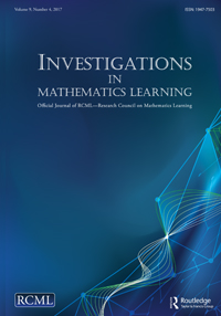 Cover image for Investigations in Mathematics Learning, Volume 9, Issue 4, 2017