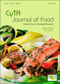 Cover image for CyTA - Journal of Food, Volume 19, Issue 1, 2021
