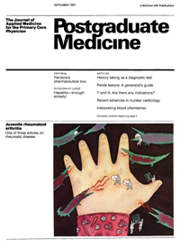 Cover image for Postgraduate Medicine, Volume 70, Issue 3, 1981