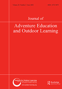 Cover image for Journal of Adventure Education and Outdoor Learning, Volume 20, Issue 2, 2020