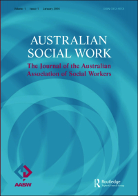 Cover image for Australian Social Work, Volume 49, Issue 3, 1996