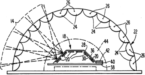 Figure 23. Passive infrared detector Patent No. US 5107120.