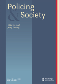 Cover image for Policing and Society, Volume 32, Issue 8, 2022