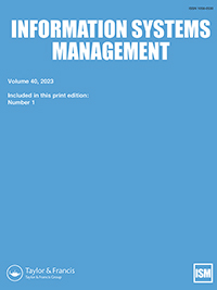 Cover image for Information Systems Management, Volume 40, Issue 1, 2023