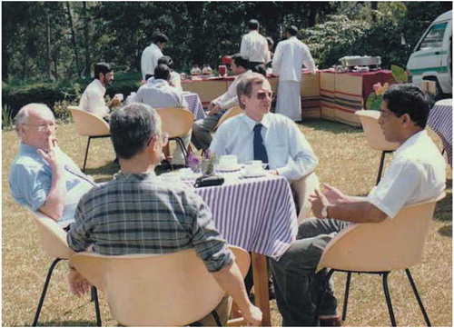 Figure 16. Caravan Workshop on Mapping from Space 1999 in Diyatalawa, Sri Lanka