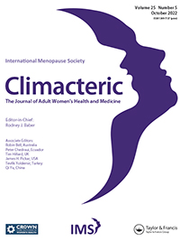 Cover image for Climacteric, Volume 25, Issue 5, 2022