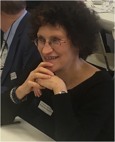 Marguerite Silvestre at the BIMCC conference at the Royal Library of Belgium, 10 December 2016. (Photo by Paul De Candt.)