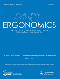 Cover image for Ergonomics, Volume 66, Issue 3, 2023