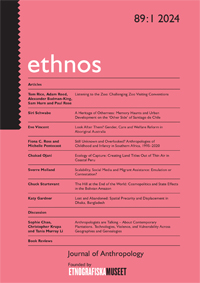 Cover image for Ethnos, Volume 89, Issue 1, 2024