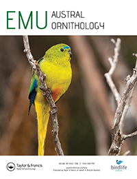Cover image for Emu - Austral Ornithology, Volume 118, Issue 1, 2018
