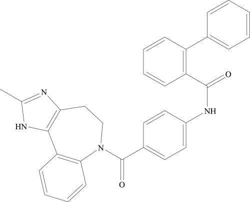 Figure 2 Structure of conivaptan.