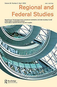 Cover image for Regional & Federal Studies, Volume 30, Issue 2, 2020