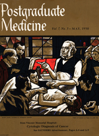 Cover image for Postgraduate Medicine, Volume 7, Issue 5, 1950