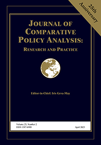 Cover image for Journal of Comparative Policy Analysis: Research and Practice, Volume 25, Issue 2, 2023