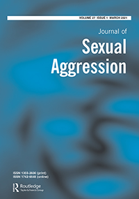 Cover image for Journal of Sexual Aggression, Volume 27, Issue 1, 2021