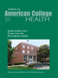 Cover image for Journal of American College Health, Volume 66, Issue 3, 2018