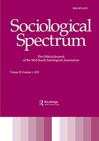 Cover image for Sociological Spectrum, Volume 39, Issue 1, 2019